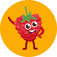 Grafika wektorowa przedstawia Malinkę